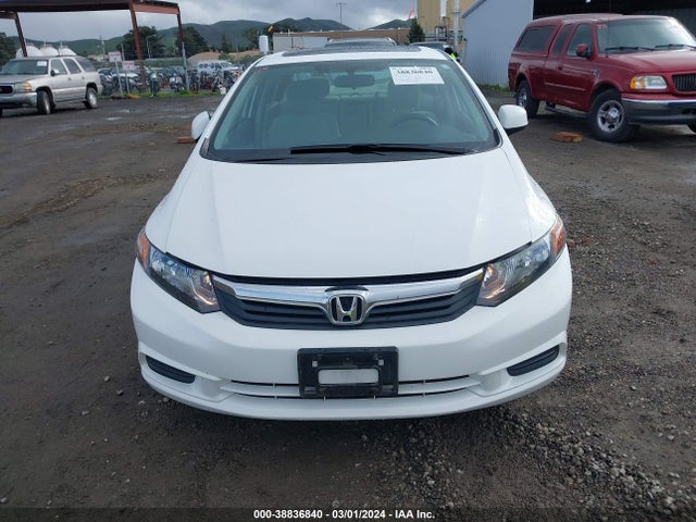 2012 HONDA CIVIC EX VIN: 19XFB2F84CE359005