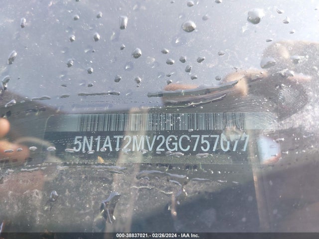 Nissan Rogue Sl 2016 5N1AT2MV2GC757077 Image 9