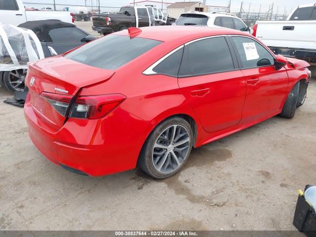 Honda Civic Touring 2022 2HGFE1F97NH323876 Image 4