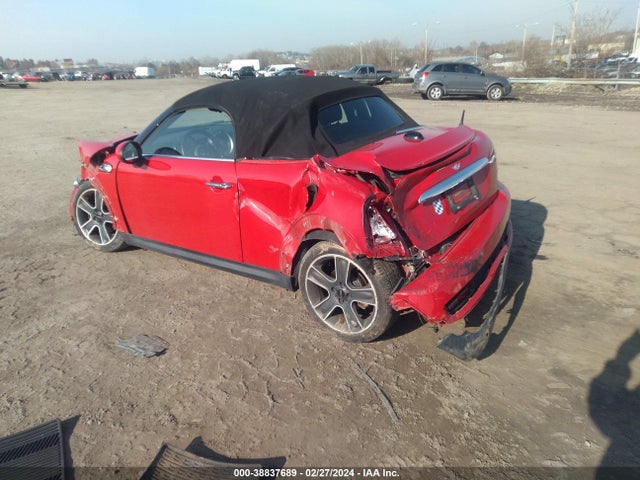 2012 MINI COOPER S WMWSY3C57CT144610 Photo 2