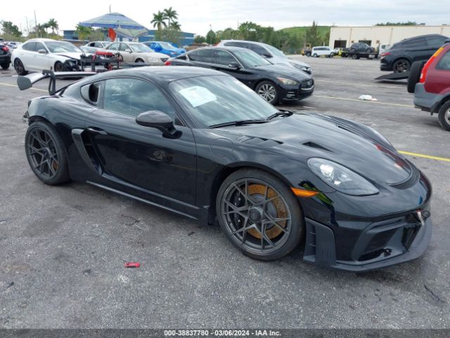 38837780 :رقم المزاد ، WP0AE2A89PS280554 vin ، 2023 Porsche 718 Cayman Gt4 Rs مزاد بيع