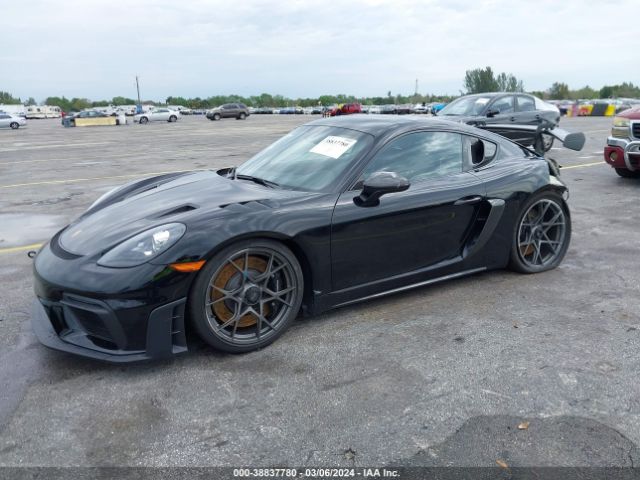 2023 PORSCHE 718 CAYMAN WP0AE2A89PS280554 Photo 1