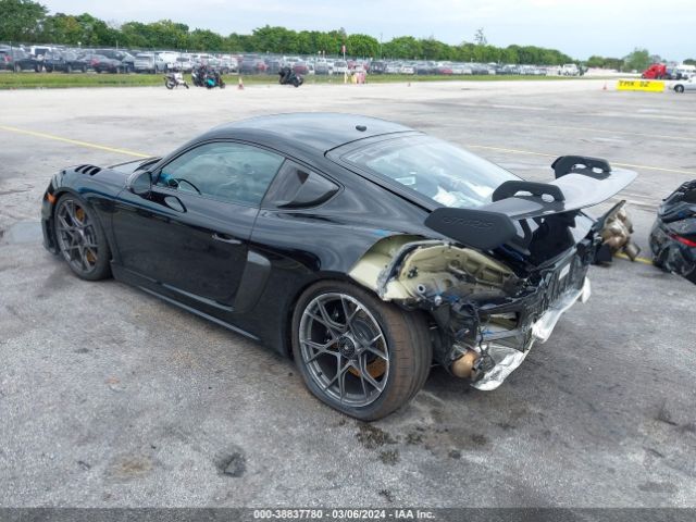 2023 PORSCHE 718 CAYMAN WP0AE2A89PS280554 Photo 2