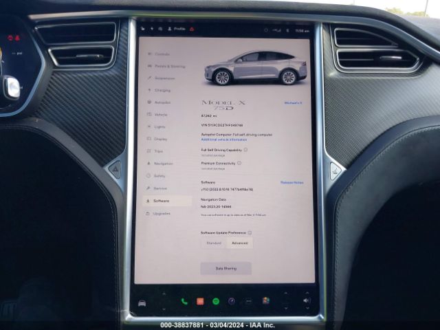 5YJXCDE27HF049748 Tesla Model X 100d/75d/90d