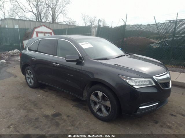 Продажа на аукционе авто 2016 Acura Mdx Acurawatch Plus Package, vin: 5FRYD4H24GB015017, номер лота: 38837956