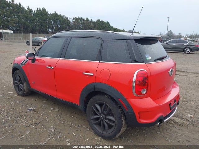 2011 MINI COOPER S COUNTRYMAN WMWZC5C54BWL53857 Photo 2