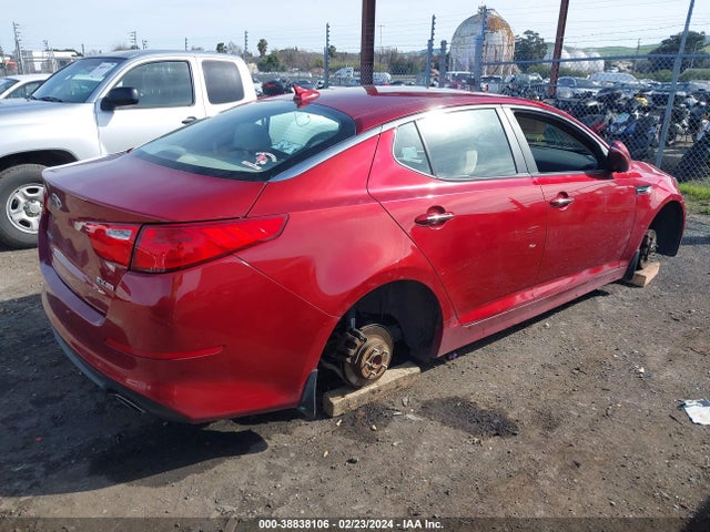 KIA Optima Lx 2014 5XXGM4A72EG338978 Image 4