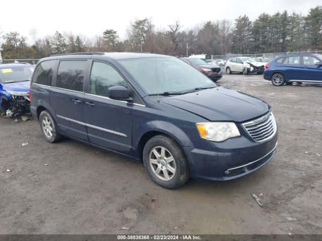 Auction sale of the 2012 Chrysler Town & Country Touring, vin: 2C4RC1BG9CR303657, lot number: 38838368