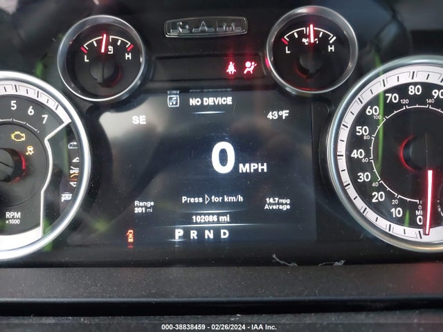 RAM 1500 Big Horn 2014 1C6RR7TT5ES420173 Image 7