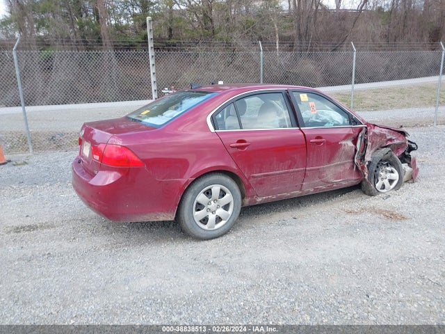 2009 KIA OPTIMA LX VIN: KNAGE228195307317