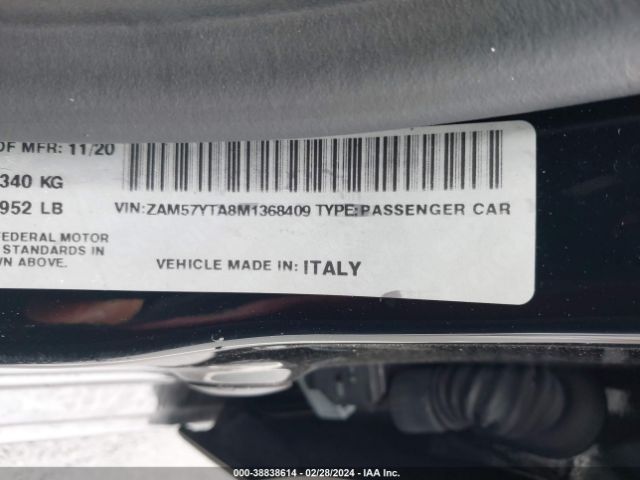 ZAM57YTA8M1368409 Maserati Ghibli S Q4
