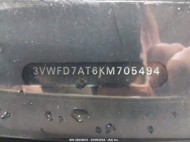 3VWFD7AT6KM705494 Volkswagen Beetle 2.0t Final Edition Se/2.0t Final Edition Sel/2.0t S