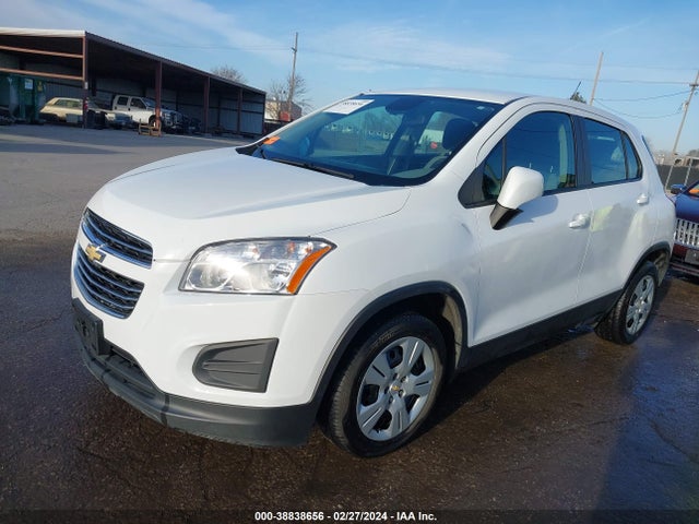 Chevrolet Trax 1ls 2015 KL7CJKSB9FB097620 Image 2