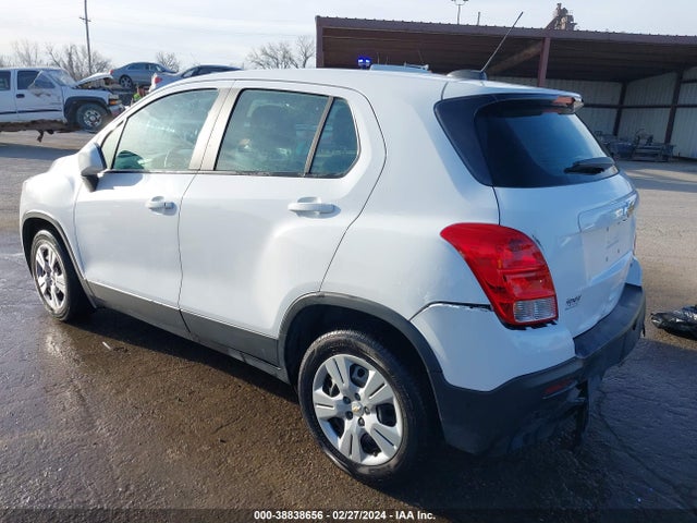 Chevrolet Trax 1ls 2015 KL7CJKSB9FB097620 Image 3