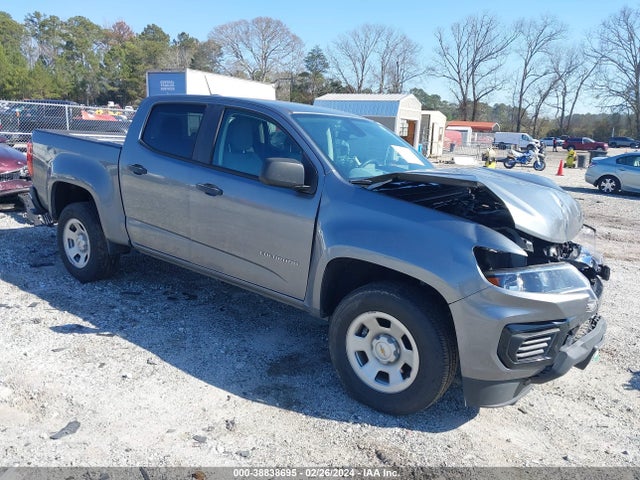 Chevrolet Colorado 2wd  Short Box Wt 2021 1GCGSBEA9M1189527 головне зображення