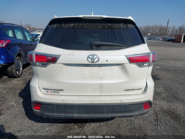 Toyota Highlander Limited V6 2015 5TDDKRFH5FS183589 Image 16
