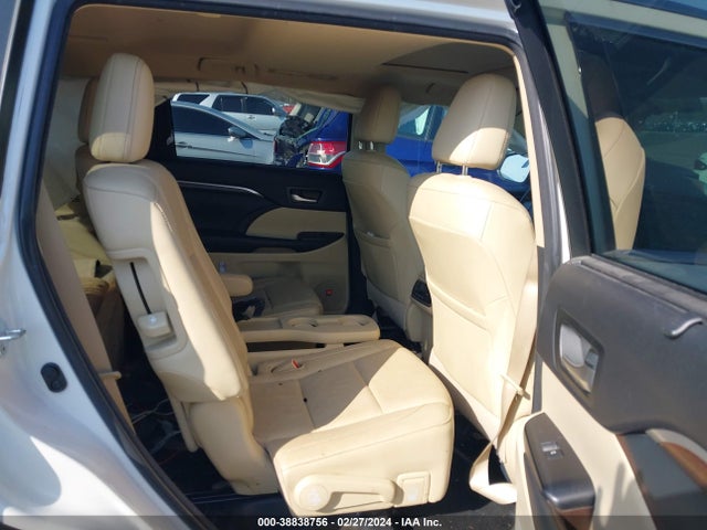 Toyota Highlander Limited V6 2015 5TDDKRFH5FS183589 Image 8