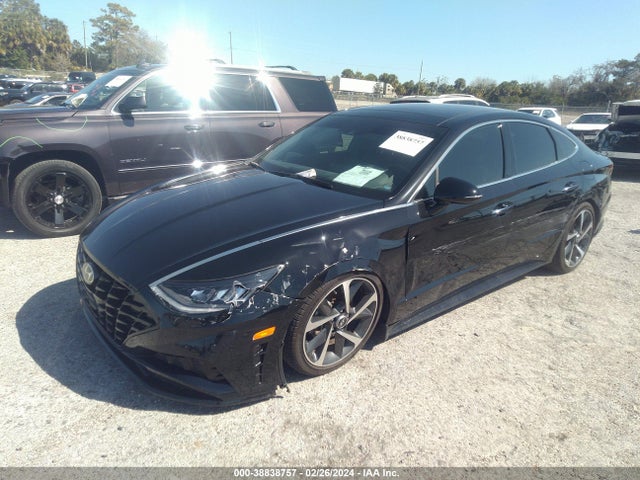 Hyundai Sonata Sel Plus 2022 KMHL44J28NA223618 Image 2