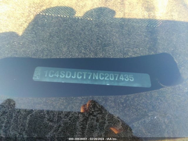 1C4SDJCT7NC207435 Dodge Durango R/t Plus Awd
