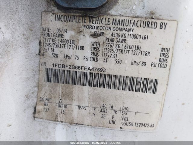 1FDBF2B66FEA47593 Ford F-250 Xl