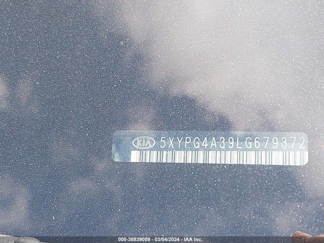 KIA Sorento 2.4l Lx 2020 5XYPG4A39LG679372 Image 9