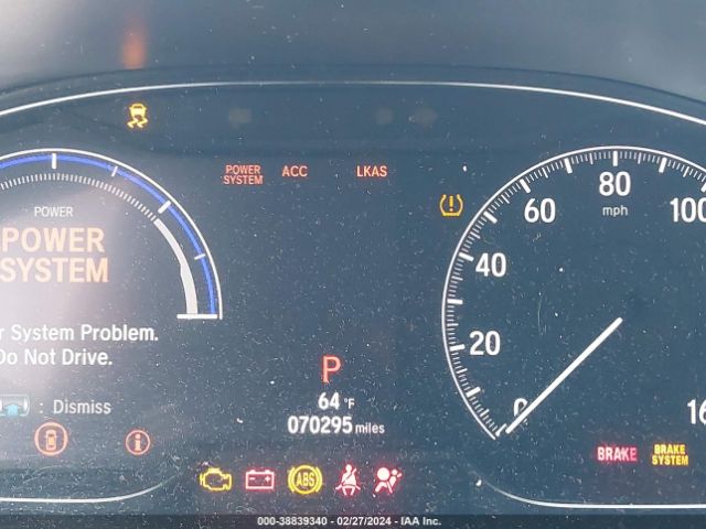 1HGCV3F96KA002047 Honda Accord Hybrid Touring