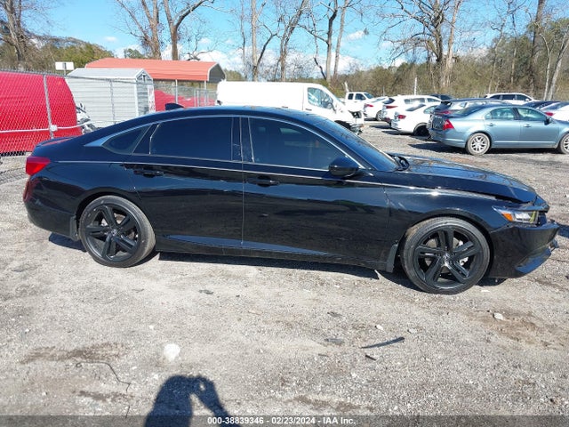 38839346 :رقم المزاد ، 1HGCV1F34NA086745 vin ، 2022 Honda Accord Sport مزاد بيع
