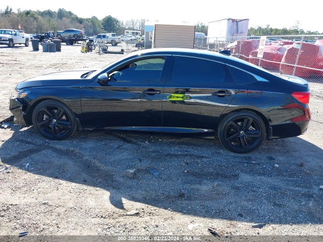 38839346 :رقم المزاد ، 1HGCV1F34NA086745 vin ، 2022 Honda Accord Sport مزاد بيع