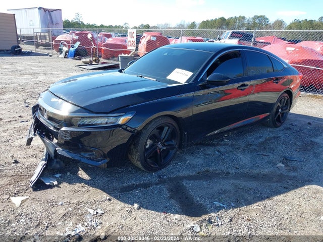 38839346 :رقم المزاد ، 1HGCV1F34NA086745 vin ، 2022 Honda Accord Sport مزاد بيع