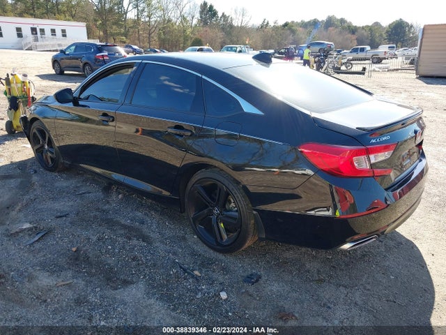 38839346 :رقم المزاد ، 1HGCV1F34NA086745 vin ، 2022 Honda Accord Sport مزاد بيع