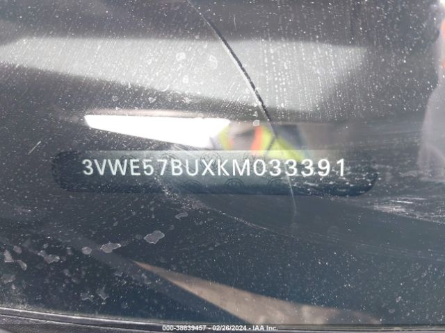 3VWE57BUXKM033391 Volkswagen Jetta 1.4t Sel