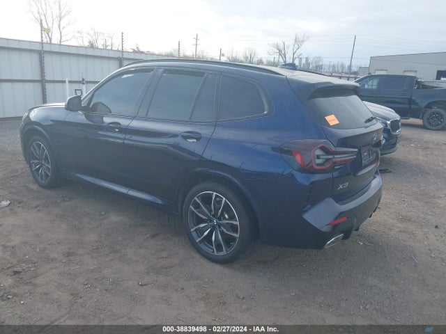BMW X3 Xdrive30i 2022 5UX53DP04N9K84860 Image 3