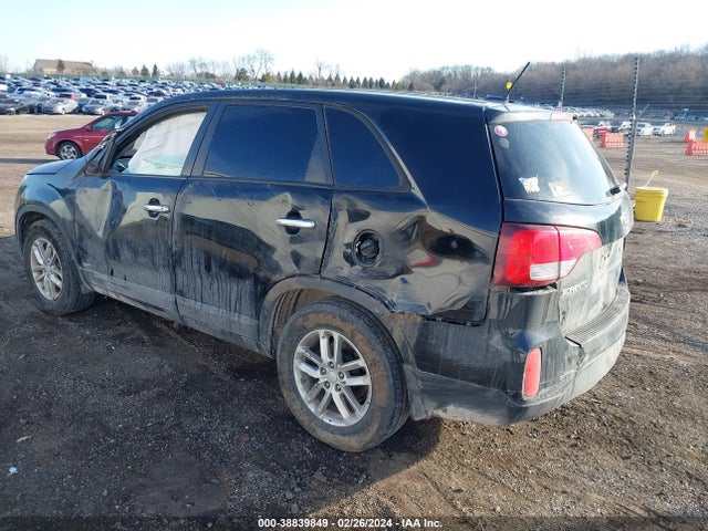 KIA SORENTO LX 2014 5XYKTCA67EG541214 Image 3