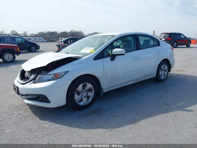 Honda Civic Lx 2015 19XFB2F56FE082304 Image 2