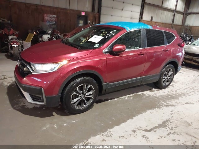 Honda Cr-v Awd Ex-l 2021 5J6RW2H87MA010224 Image 2