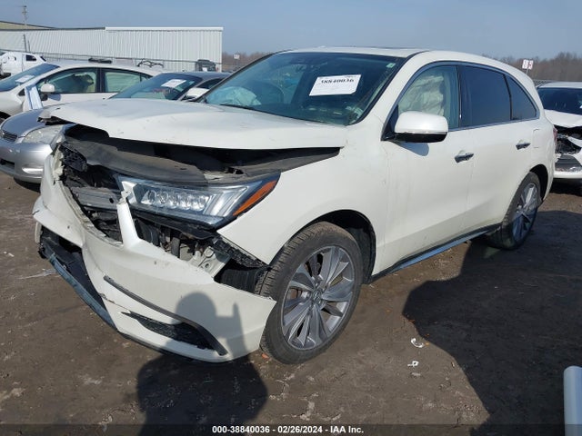 Acura Mdx Technology Package 2017 5FRYD4H54HB036610 Image 2