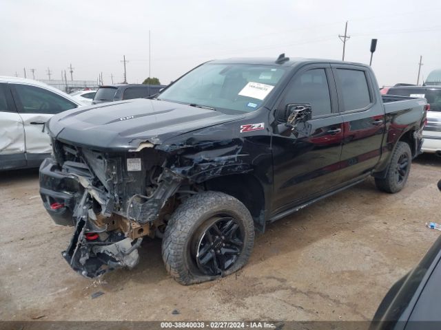 3GCPYFEL0MG173340 Chevrolet Silverado 1500 4wd  Short Bed Lt Trail Boss
