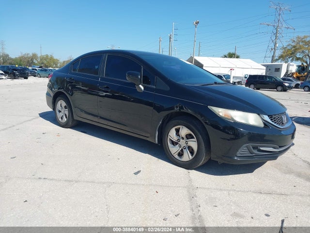 Honda Civic Lx 2014 19XFB2F55EE083314 zdjęcie główne