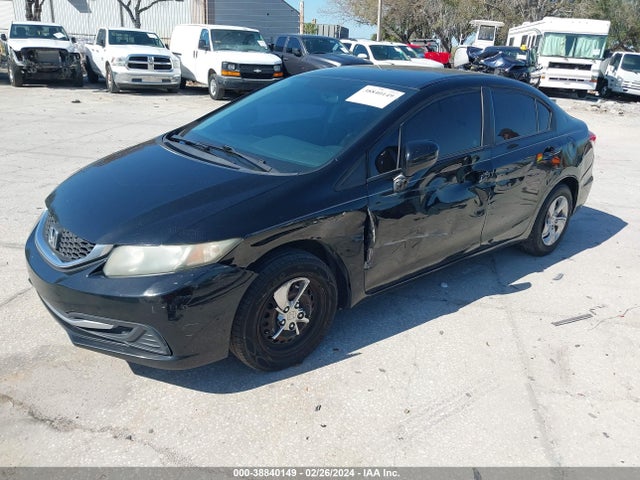 Honda Civic Lx 2014 19XFB2F55EE083314 Image 2