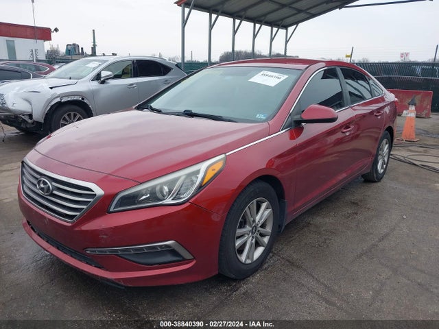 Hyundai SONATA SE 2015 5NPE24AFXFH223992 Image 2