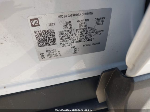 KL47LAE20RB054836 Buick Envista Preferred Fwd