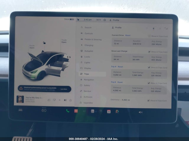 7SAYGDEF4PF880816 Tesla Model Y Awd/performance Dual Motor All-wheel Drive