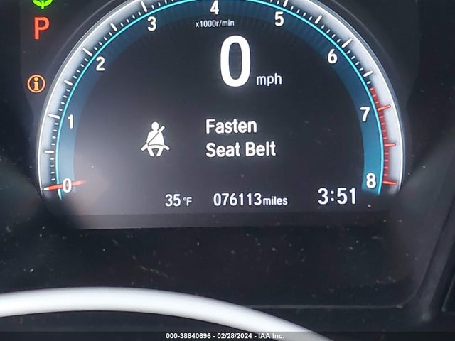 Honda Civic Lx 2019 2HGFC2F61KH522631 Image 7
