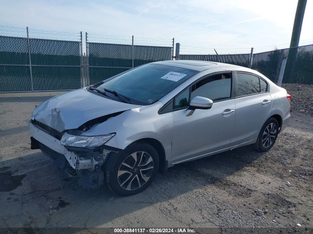 Honda CIVIC EX 2014 2HGFB2F84EH530814 Image 2