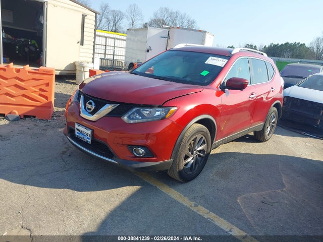 Nissan Rogue Sl 2016 KNMAT2MV6GP710518 Image 2
