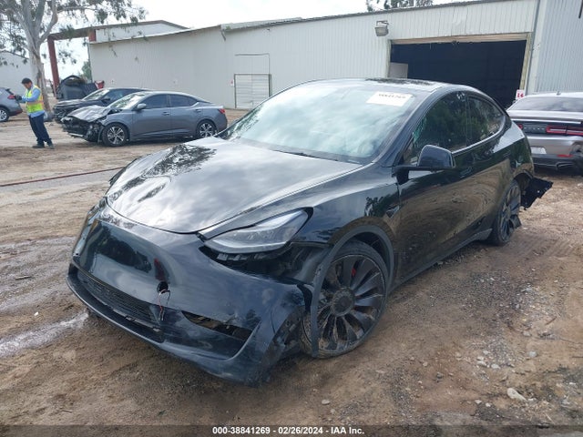 7SAYGDEF2NF487488 Tesla Model Y Performance Dual Motor All-wheel Drive