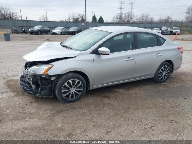 Nissan SENTRA S 2015 3N1AB7APXFY229869 Image 2