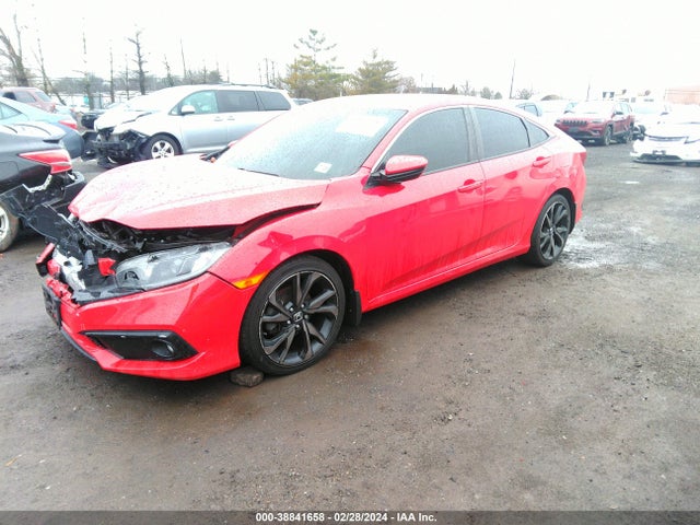 Honda Civic Sport 2019 2HGFC2F87KH554923 Image 2