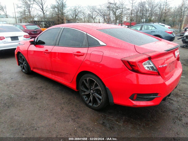 Honda Civic Sport 2019 2HGFC2F87KH554923 Image 3
