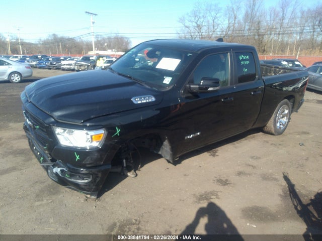 Aukcja sprzedaży 2019 Ram 1500 Big Horn/lone Star Quad Cab 4x4 6'4 Box, vin: 1C6SRFBT7KN886484, numer aukcji: 38841794